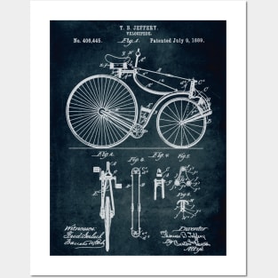 Velocipede patent Posters and Art
